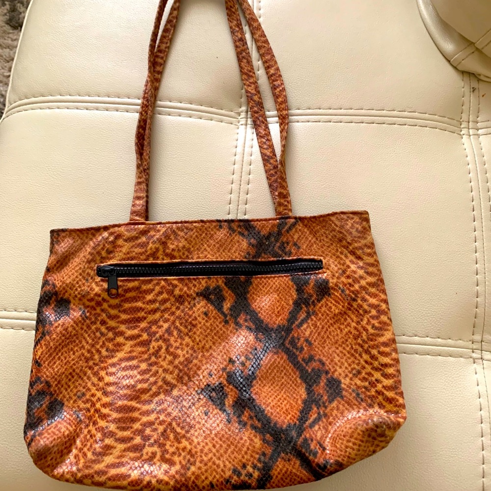 Snakeskin handbag